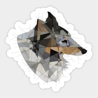 Rough Collie Sticker